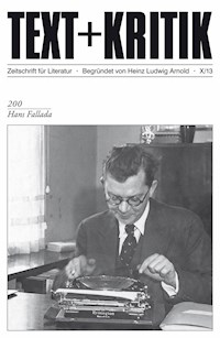 TEXT+KRITIK 200 - Hans Fallada -  - E-Book