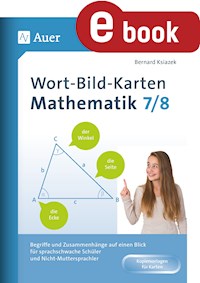 Wort-Bild-Karten Mathematik Klassen 7-8 - Bernard Ksiazek - E-Book