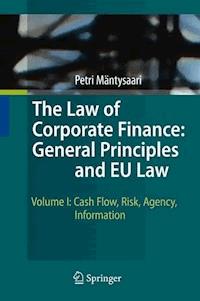 The Law of Corporate Finance: General Principles and EU Law - Petri Mäntysaari - E-Book