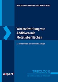 Wechselwirkung von Additiven mit Metalloberflächen - Walter Holweger - E-Book