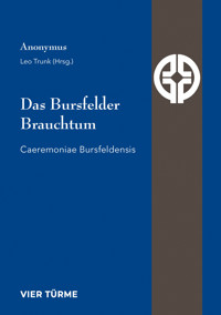 Das Bursfelder Brauchtum -  - E-Book