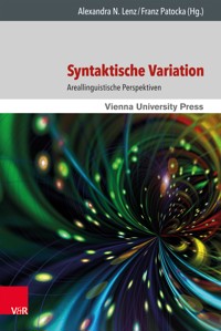 Syntaktische Variation -  - E-Book