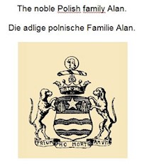 The noble Polish family Alan. Die adlige polnische Familie Alan. - Werner Zurek - E-Book