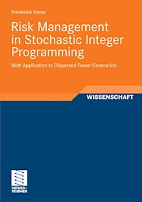 Risk Management in Stochastic Integer Programming - Frederike Neise - E-Book