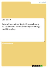 Entwicklung einer Kapitalflussrechnung als Instrument zur Beurteilung der Ertrags- und Finanzlage - Udo Eckert - E-Book