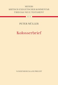Kolosserbrief - Peter Müller - E-Book