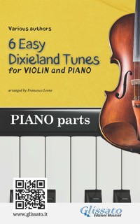 Violin & Piano "6 Easy Dixieland Tunes" piano parts - traditional American - E-Book