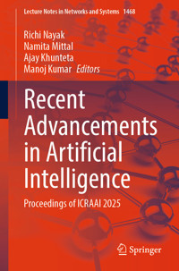 Recent Advancements in Artificial Intelligence -  - E-Book