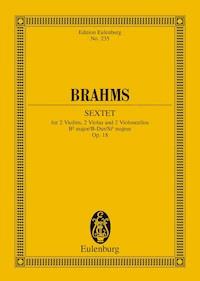 Sextet Bb major - Johannes Brahms - E-Book