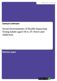 Social Determinants of Health Impacting Young Adults aged 18 to 25. Stress and Addiction - Samuel Lehmann - E-Book
