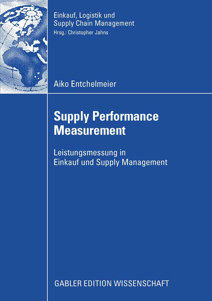 Supply Performance Measurement - Aiko Entchelmeier - E-Book