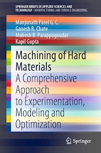 Machining of Hard Materials - Manjunath Patel G. C. - E-Book