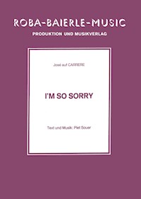 I'm So Sorry - Piet Souer - E-Book