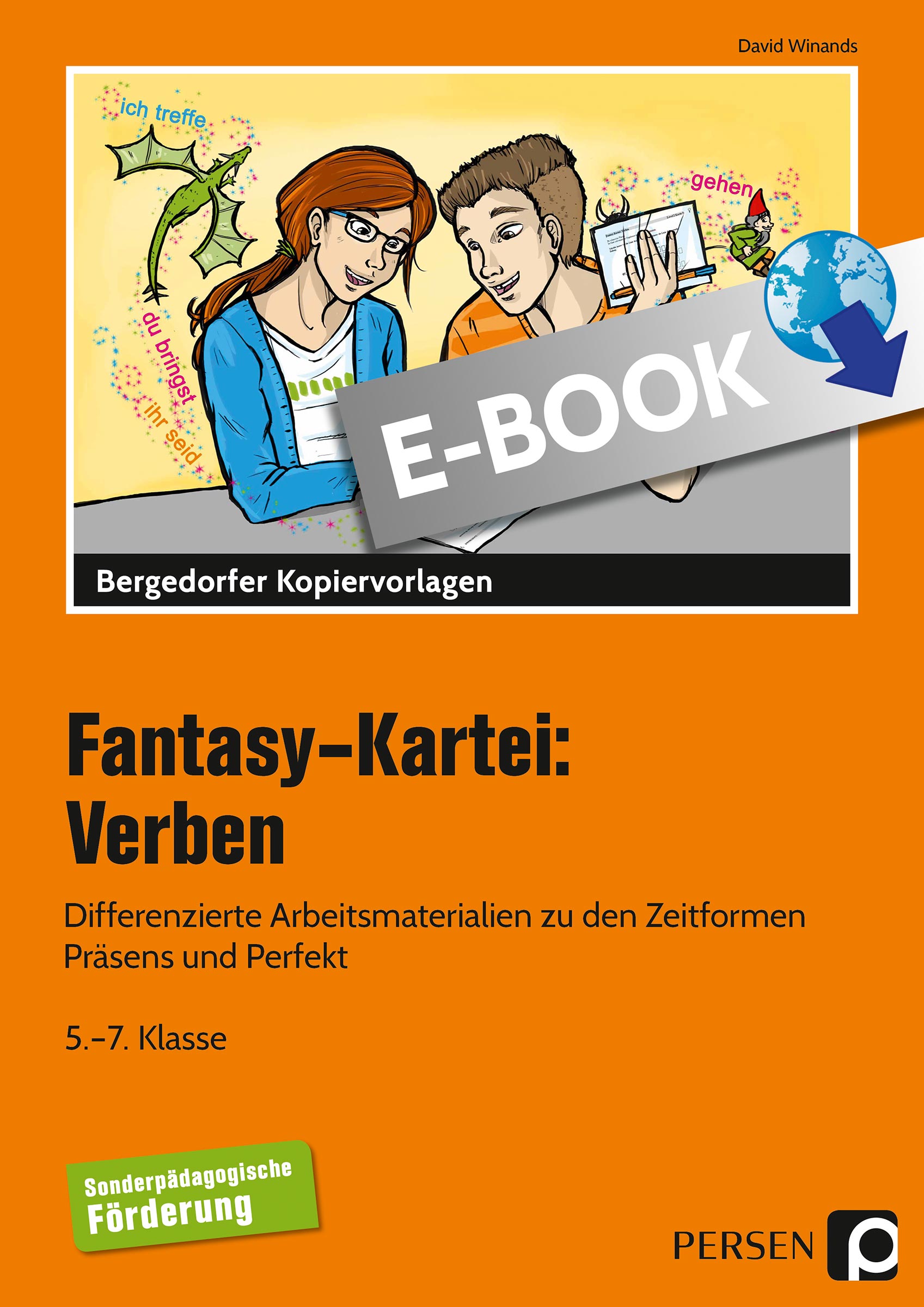 Fantasy-Kartei: Verben - David Winands - E-Book