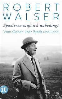 »Spazieren muß ich unbedingt« - Robert Walser - E-Book