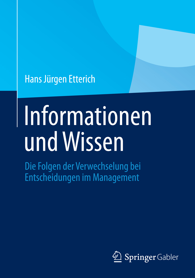 Informationen und Wissen - Hans Jürgen Etterich - E-Book