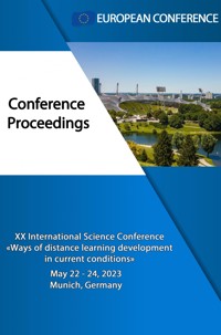 WAYS OF DISTANCE LEARNING DEVELOPMENT IN CURRENT CONDITIONS - European Conference - E-Book