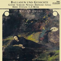 Balladen und Gedichte (Goethe, Schiller, Novalis, Brentano, Lenau, Heine, Fontane, C. F. Meyer) · Will Quadflieg - Will Quadflieg - Hörbuch