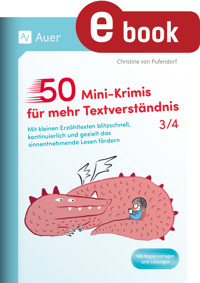 50 Mini-Krimis für mehr Textverständnis 3/4 - Christine von Pufendorf - E-Book