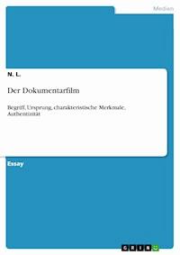 Der Dokumentarfilm - N. L. - E-Book