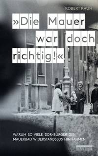"Die Mauer war doch richtig!" - Robert Rauh - E-Book