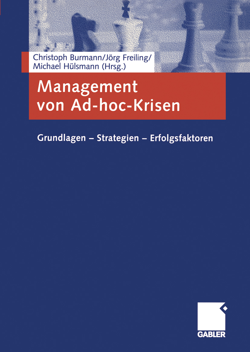 Management von Ad-hoc-Krisen -  - E-Book