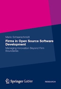 Firms in Open Source Software Development - Mario Schaarschmidt - E-Book