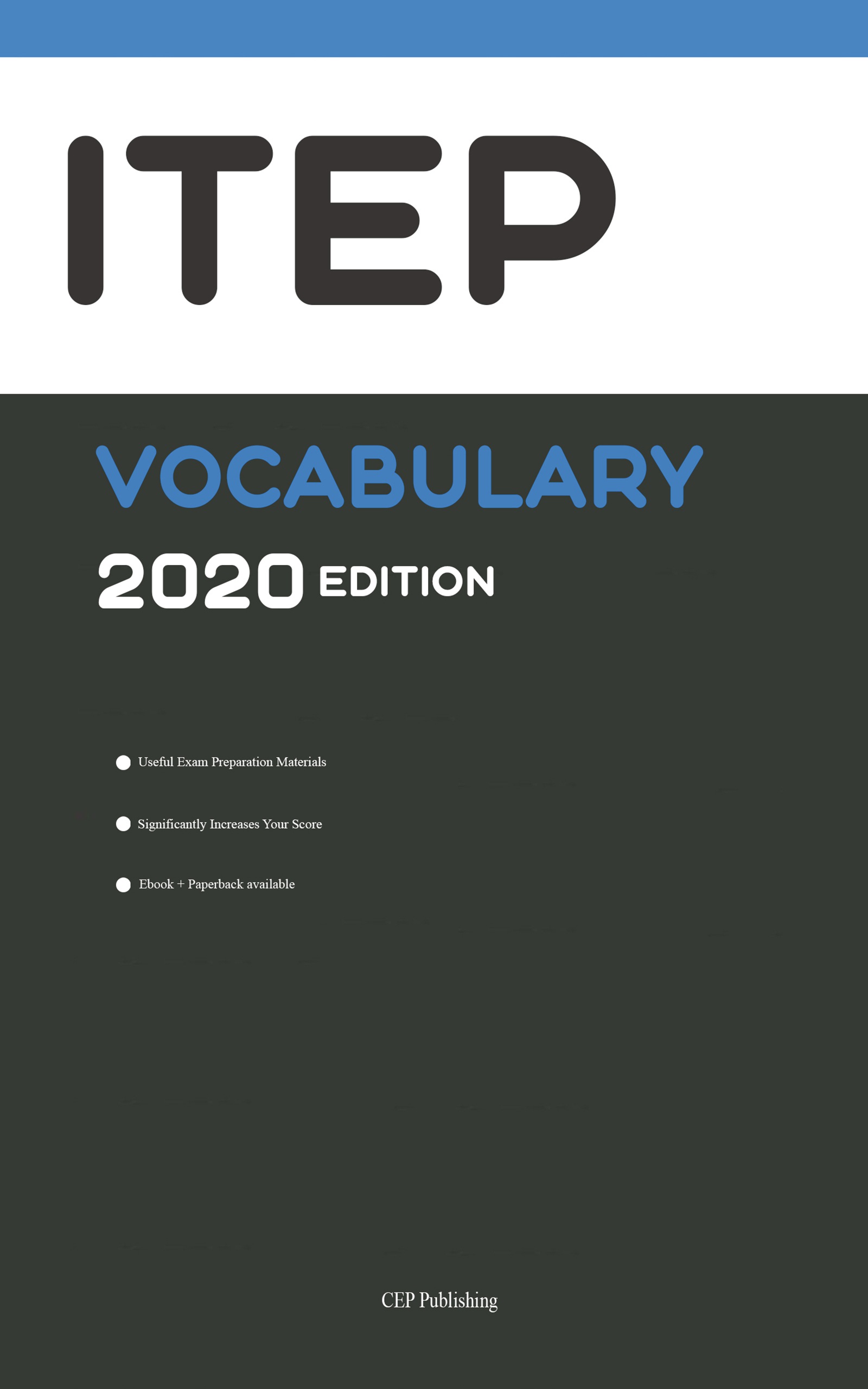iTEP (International Test of English Proficiency) Vocabulary 2020 Edition - CEP Publishing - E-Book