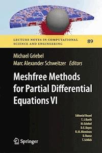 Meshfree Methods for Partial Differential Equations VI -  - E-Book