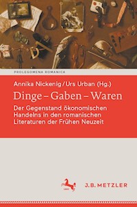 Dinge – Gaben – Waren -  - E-Book