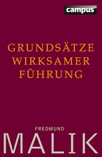 Grundsätze wirksamer Führung - Fredmund Malik - E-Book