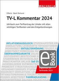 TV-L Kommentar 2024 - Jörg Effertz - E-Book