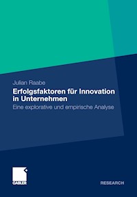 Erfolgsfaktoren für Innovation in Unternehmen - Julian Raabe - E-Book