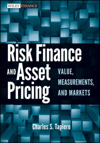 Risk Finance and Asset Pricing - Charles S. Tapiero - E-Book
