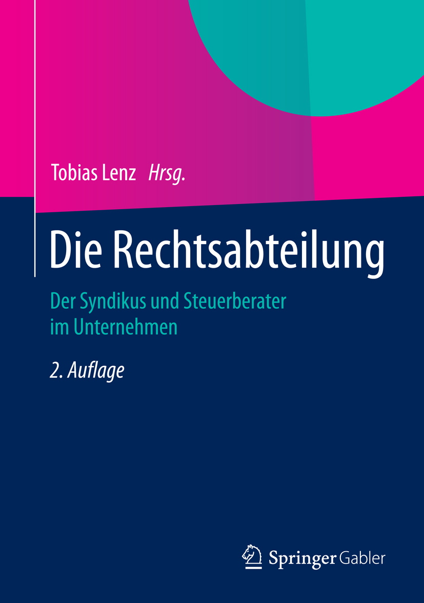 Die Rechtsabteilung - - E-Book