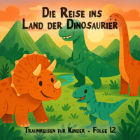 Traumreisen für Kinder, Folge 12: Die Reise ins Land der Dinosaurier (ungekürzt) - Claudia Schröder - Hörbuch