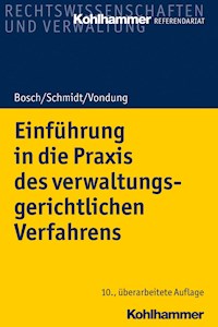Einführung in die Praxis des verwaltungsgerichtlichen Verfahrens - Rolf R. Vondung - E-Book