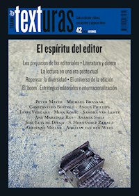Texturas 42: el espíritu del editor - Peter Mayer - E-Book