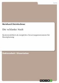 Die schlanke Stadt - Reinhard Steinlechner - E-Book