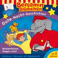 Benjamin Blümchen, Gute-Nacht-Geschichten, Folge 3: Wüstenfüchse fliegen nicht (Ungekürzt) - Sven den Tonkelaar - Hörbuch