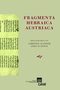 Fragmenta Hebraica Austriaca -  - E-Book