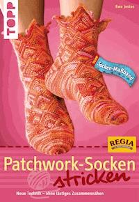 Patchwork-Socken stricken - Ewa Jostes - E-Book