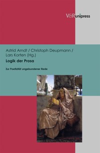 Logik der Prosa -  - E-Book
