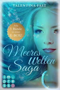 MeeresWeltenSaga: Alle 5 Bände der fantastischen Meerjungfrau-Reihe in einer E-Box! - Valentina Fast - E-Book