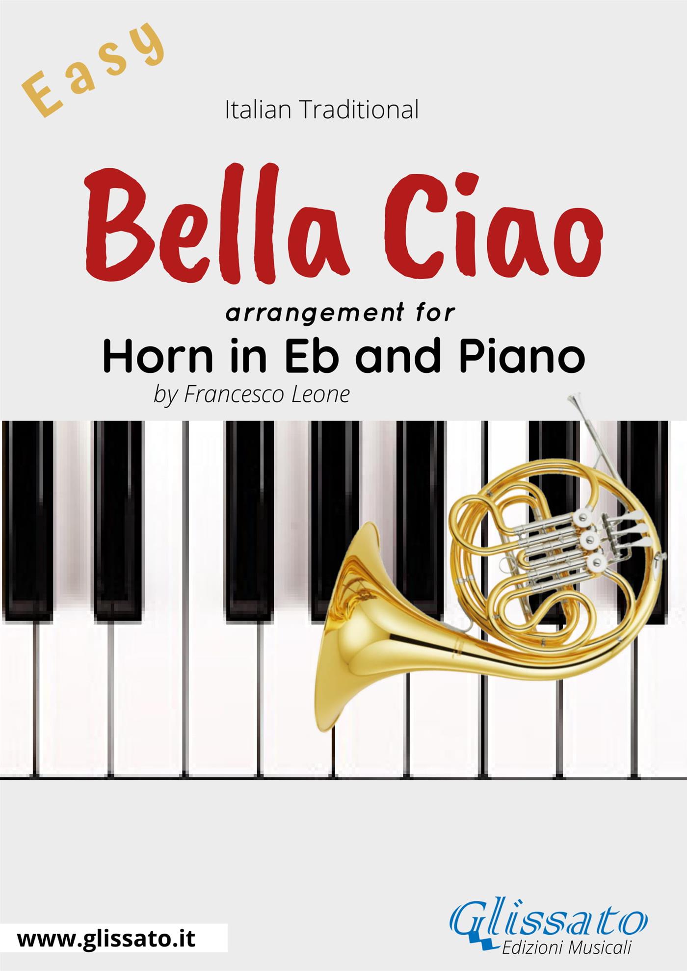 Bella Ciao - Eb French Horn and Piano - Francesco Leone - E-Book
