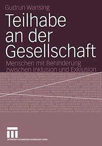 Teilhabe an der Gesellschaft - Gudrun Wansing - E-Book
