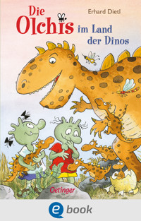 Die Olchis im Land der Dinos - Erhard Dietl - E-Book