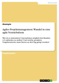 Agiles Projektmanagement. Wandel in eine agile Vertriebsform - - E-Book