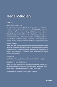 Hegel-Studien Band 13 -  - E-Book