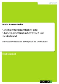 Geschlechtergerechtigkeit und Chancengleichheit in Schweden und Deutschland - Maria Bauerschmidt - E-Book